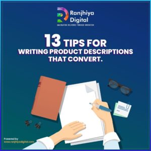 Read more about the article 13 Tips for Writing Product Descriptions That Convert